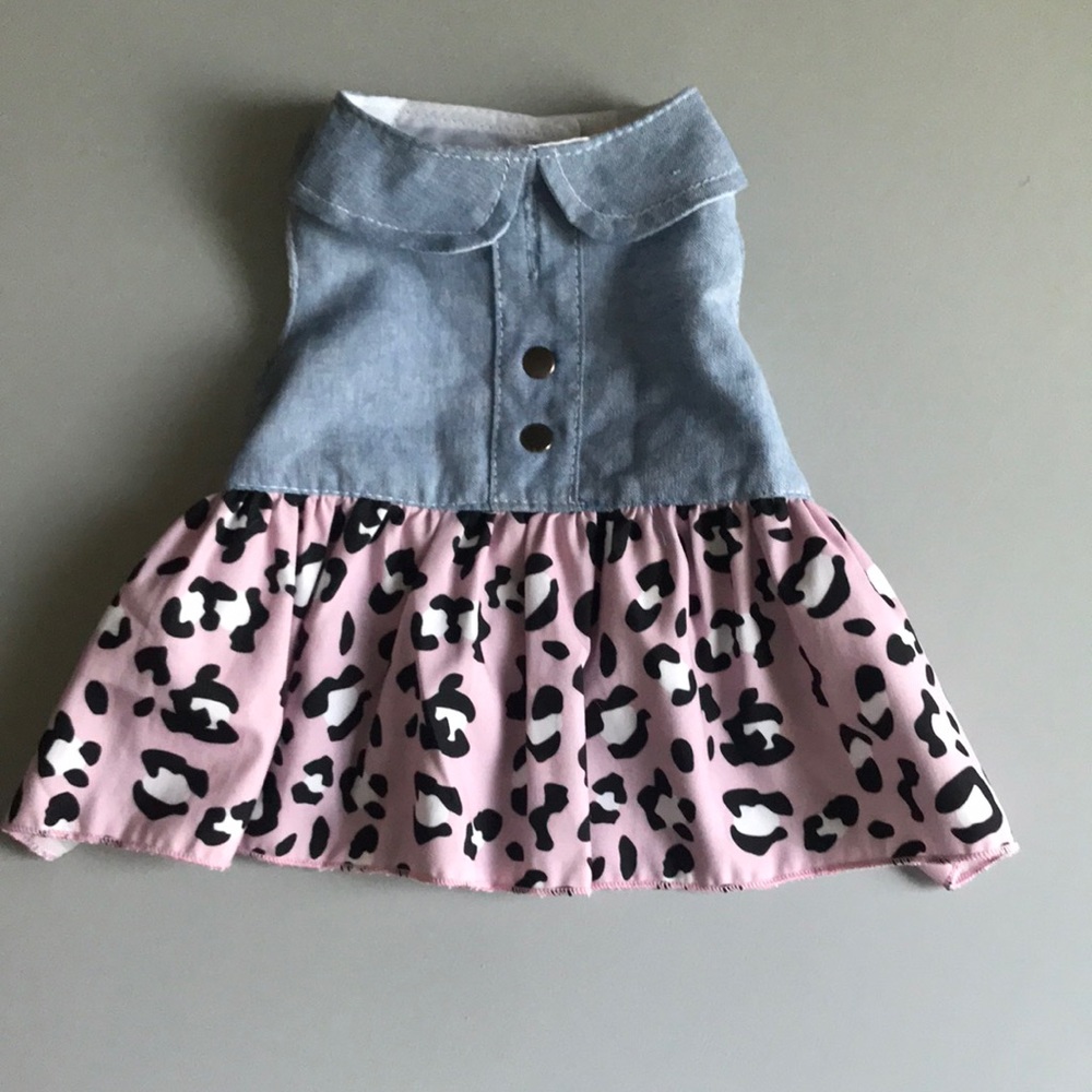 Pink Cheetah Pooch Dress 🐾🐾